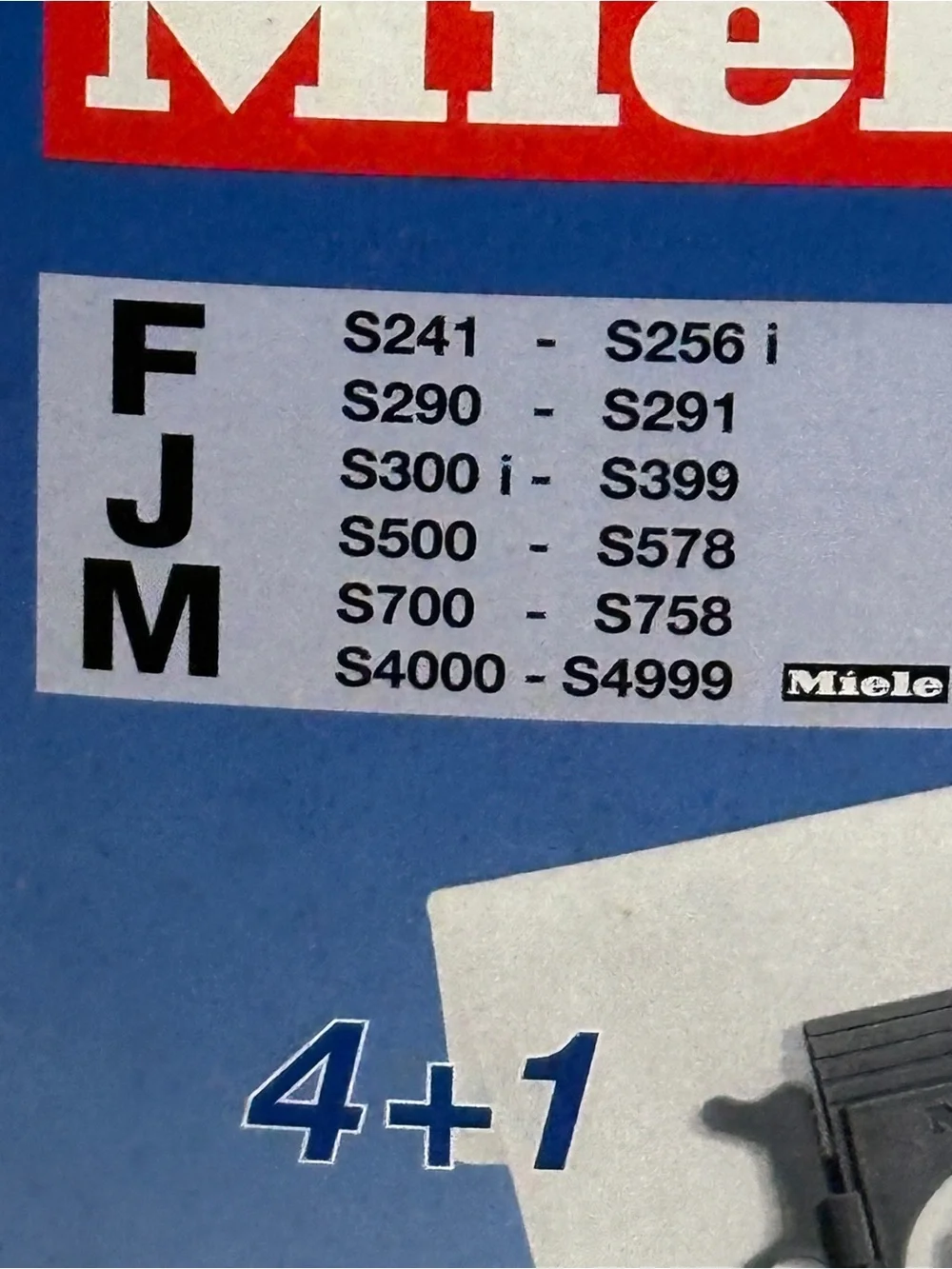 Genuine Miele FJM Vacuum Cleaner 5 Pack Bags w/ Filters Authentic OEM